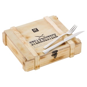 Set Steak ZWILLING 12 piese, pentru 6 persoane, inox, cutite si furculite