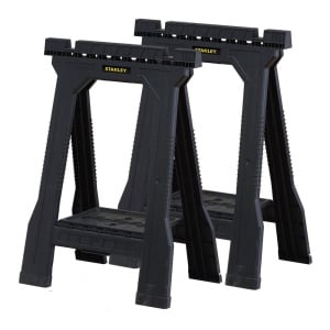 Set suporti ajustabili Stanley Junior STST1-70355, 340 kg, pliabili, 57x12x81 cm