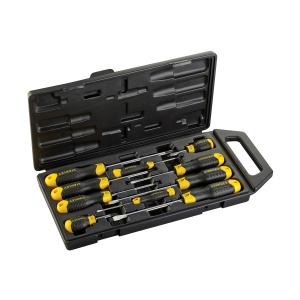 Set surubelnite Stanley 2-65-005, 10 piese, varf magnetic, maner ergonomic