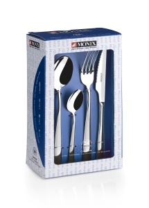 Set Tacamuri MONIX Roma, 24 piese, inox 180, pentru 6 persoane - Img 6