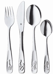 Set tacamuri pentru copii WMF FARM Cromargan 4 piese pentru varsta 3