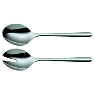 Set tacamuri pentru salata WMF Flame Plus 24 cm inox Cromargan rezistent la zgarieturi - Img 1
