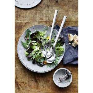 Set tacamuri salata WMF Nuova 30 cm otel inoxidabil Cromargan design elegant - Img 4