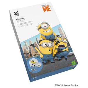 Set tacamuri si vesela pentru copii WMF Minions 6 piese inox Cromargan spalare usoara - Img 8