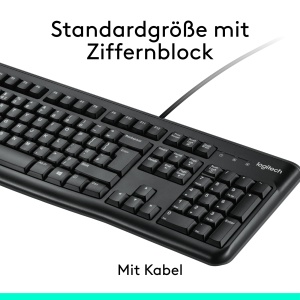 Set Tastatura si Maus Logitech MK120, USB, Standard, Design Ergonomic - Img 4