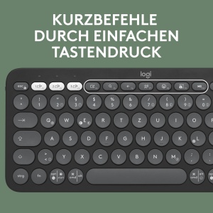 Set Tastatura si Maus Logitech Pebble 2 Combo pentru Mac, Design Slim, Bluetooth - Img 5