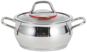 Set Tavi Karaca Emirgan Midi - 3 piese, inox, 14cm, 16cm, 18cm - Img 3