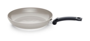 Set tigai clasice Fissler Ceratal / 2 bucati, tigaie din aluminiu, tigaie ceramica acoperita cu ceramica (24+28 cm) antiaderenta - inductie, gri - Img 2