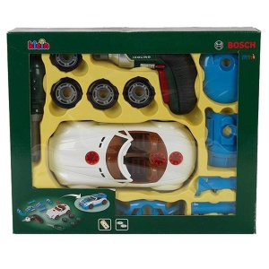Set Tuning Auto Theo Klein 8668 cu Accesorii, Dimensiuni 20,5 x 9,5 x 6 cm - Img 2