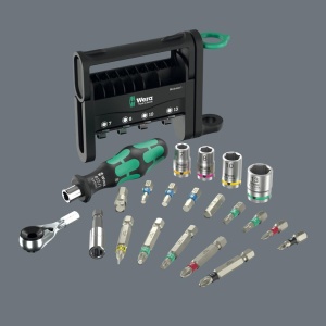 Set unelte modular Wera 05049020001 - 21 piese, inclusiv chei hexagonale - Img 3
