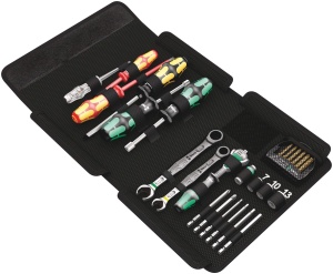 Set unelte Wera Kraftform Kompakt SH 1, 25 piese, pentru instalatii sanitare si incalzire