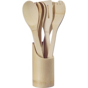 Set ustensile de bucatarie Westmark 6 piese Bambus Antiaderent Eco-Friendly
