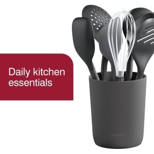 Set ustensile de bucatarie Zyliss E980244 7 piese cu suport materiale durabile culoare gri - Img 2