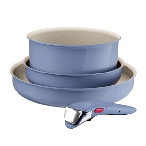 Set vase de gatit Tefal Ingenio Serenity L829S404 4 piese Antiaderent Design compact - Img 2
