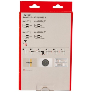 Set Zanga si 40 Metalduplex Fischer pentru Hohlkorper HM - Img 3