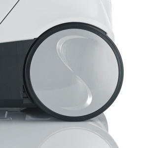 SEVERIN Aspirator S POWER snowlight, aspirator compact pentru covoare si pardoseli dure, aspirator silentios cu sac, 750 W, raza de actiune 8 m, alb, gri, BC 7035 - Img 11