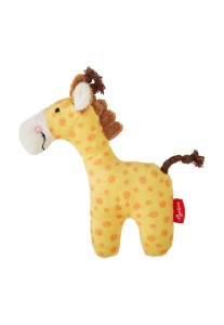 Sigikid 41170 Rassel Giraffe Orange Jucarie pentru Bebelusi Lavabila - Img 5