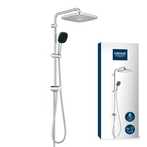 Sistem de dus GROHE Vitalio Comfort 250 crom economisire apa 2 functii jet
