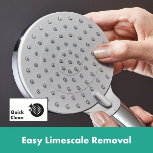 Sistem de dus hansgrohe Vernis Blend cu termostat, cap de dus 205 mm, crom - Img 9