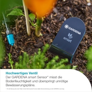 Sistem de Irigare Automata Gardena Smart Sensor Control Set, Include Senzor Umiditate, Ventil de Calitate - Img 4