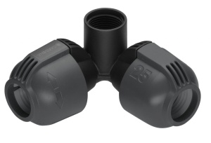 Sistem de irigare Gardena 2764 20 bucati, 25 mm x 34, tehnologie Quick Easy