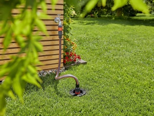 Sistem de Irigare Gardena cu Priza de Apa 34 Zoll, Stoppventil, Design Inovator - Img 5