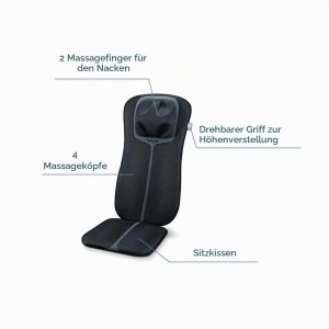 Sistem de masaj Beurer MG 254, Shiatsu, negrugri, cu functie de caldura - Img 6