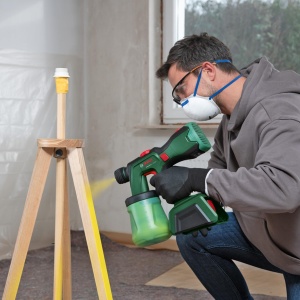 Sistem de pulverizare Bosch AdvancedSpray 18V-500, 1200 ml, 4Ah, pentru vopsele - Img 4