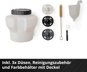 Sistem de pulverizare Einhell TE-SY 1890 Li-Solo 18V debit 1000 mlmin rezervor 1200 ml - Img 6