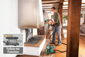 Sistem de pulverizare vopsea Bosch PFS 5000 E, 1200 W, 2 recipiente 1000 ml - Img 3