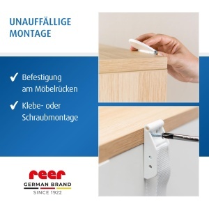 Sistem de siguranta pentru mobilier reer, 2 benzi de 72 cm, montare usoara - Img 5