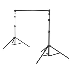 Sistem fundal foto Hama 158-295 cm Negru Portabil si Ajustabil - Img 3