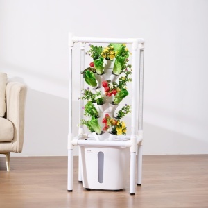 Sistem hidroponic VEVOR VV2-6C-EU 30 sloturi lumina LED 16W design compact - Img 8