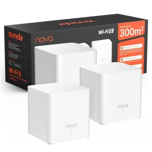 Sistem Mesh Wi-Fi Tenda Nova MX3 - AX1500, Dualband, 3 Noduri