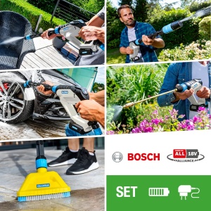 Sistem mobil de pulverizare GLORIA MultiJet 18V cu 4 functii si acumulator Bosch - Img 2