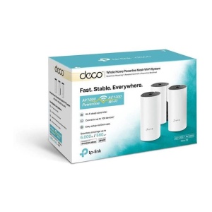 Sistem WLAN Mesh TP-Link Deco P9, Dualband 1200Mbits, 3 Pack, Alb - Img 4