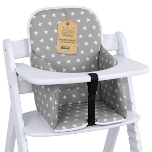 Sitzverkleinerer pentru scaun inalt Hauck - Culoare gri, 35x30x17 cm, cu suport pentru siguranta