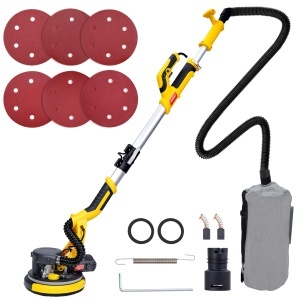 Slefuitor de perete HYCHIKA 750W cu maner telescopic si absorbtie de praf