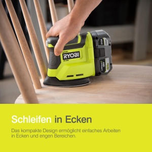 Slefuitor delta RYOBI RPS18-0, 18V, 1,8 mm, cu prindere tip velcro - Img 8