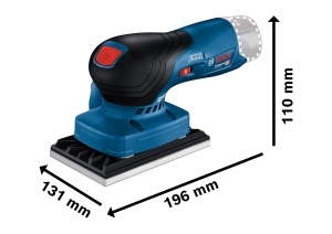 Slefuitor electric Bosch Professional GSS 12V-13, 12V, compact, ergonomic - Img 3