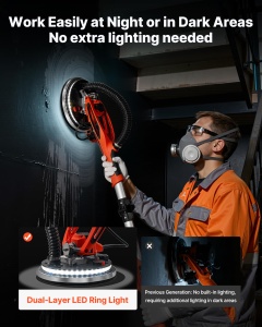 Slefuitor electric VEVOR WS225-KCL, 950 W, 255 mm, cu LED si 15 discuri - Img 5