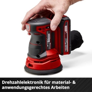 Slefuitor orbital Einhell TE-RS 18 Li-Solo Power X-Change fara acumulator - Img 10