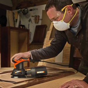 Slefuitor orbital rotativ WORX WX652.1 300W - Diametru de slefuire 125 mm - Slefuire pe o gama larga de materiale facilitata - Img 5