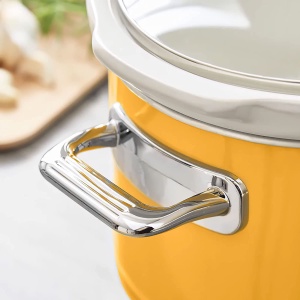 Slow Cooker Swan Retro SF17031YELNEU 65L Ceramic Antiaderent Galben 320W - Img 4