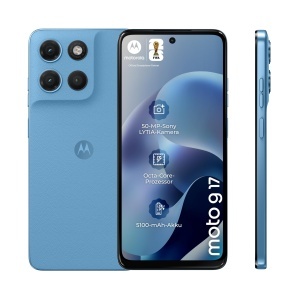 Smartphone Motorola Moto g17, 50 MP, 128 GB, Alaskan Blue