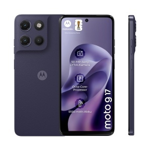 Smartphone Motorola Moto g17, 50 MP, 128 GB, Culoare Albastru Seara