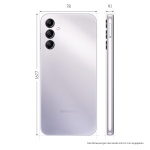 Smartphone Samsung Galaxy A14 5G, 6.6 inch, 64GB, 5000 mAh, Argintiu - Img 3