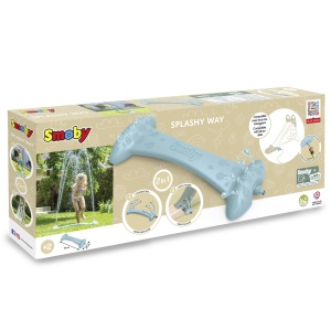 Smoby Life - Aspersor de apa Splashy Way pentru copii cu continut minim de 96 reciclat - tunel magic de apa pentru tobogan de apa sau element de apa i - Img 6