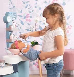 Smoby - My Beauty Center Beauty Studio - Masa de toaleta cu functii electronice si mecanice, multe accesorii, pentru copii de la 3 ani - Img 12