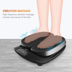 Snailax Aparat de Masaj Picioare cu Vibratie si Incalzire Telecomanda Design Versatil - Img 2